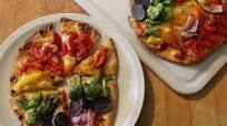 Flatbread Veggie Pizza Flatbread Veggie Pizza
