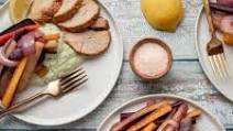 Pork Tenderloin with Rainbow Carrots Pork Tenderloin with Rainbow Carrots