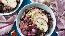 Top Chef Spice-Rubbed Pork with Sweet Red Onion & Black Beans Top Chef Spice-Rubbed Pork with Sweet Red Onion & Black Beans