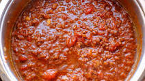 Minced Meat Sauce Recipe in Two Variants, with and without Animal :-) Minced Meat Sauce Recipe in Two Variants, with and without Animal :-)