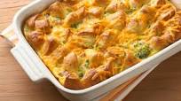 Cheesy Ham and Egg Bubble-Up Bake Cheesy Ham and Egg Bubble-Up Bake