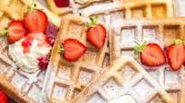 Strawberry Waffles Recipe Strawberry Waffles Recipe