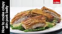 How to make crispy skin pork belly How to make crispy skin pork belly