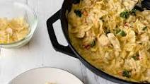 Garlic Parmesan Chicken with Bow Tie Pasta Garlic Parmesan Chicken with Bow Tie Pasta