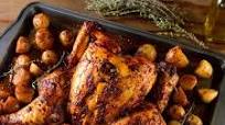 Roasted Adobo Chicken with Potatoes Roasted Adobo Chicken with Potatoes