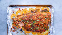 Baked Pineapple Salmon Baked Pineapple Salmon