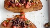 Olive Tapenade Bruschetta Olive Tapenade Bruschetta