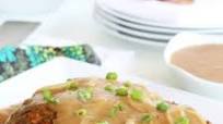 French Onion Meatloaf with Onion Gravy French Onion Meatloaf with Onion Gravy