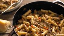 Rigatoni With White Bolognese Rigatoni With White Bolognese