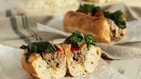 Philly Style Roast Pork Sandwich Philly Style Roast Pork Sandwich