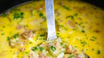 Creamy Philly Cheesesteak Soup | Low Carb / Keto Creamy Philly Cheesesteak Soup | Low Carb / Keto