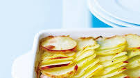Salmon, spinach and dill potato bake Salmon, spinach and dill potato bake