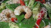 Shrimp With Rice Stick Noodles and Vegetables (Ww) Shrimp With Rice Stick Noodles and Vegetables (Ww)