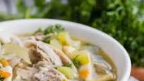 Keto Chicken Soup with Egg Noodles Keto Chicken Soup with Egg Noodles