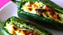 Jalapeños rellenos con queso y atún Jalapeños rellenos con queso y atún