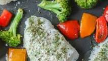 Oven-Baked Cod With Dill and Lemon Oven-Baked Cod With Dill and Lemon
