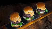 Wagyu Beef Slider on Brioche with Jalapeño Pimento Cheese Wagyu Beef Slider on Brioche with Jalapeño Pimento Cheese