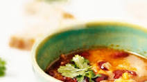 Three Bean Soup With Vegetables and Pasta Recipe Three Bean Soup With Vegetables and Pasta Recipe