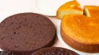 Eggless Vanilla cake and Chocolate cake Eggless Vanilla cake and Chocolate cake