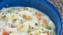Minced Beef Sopas-Filipino Macaroni Soup Minced Beef Sopas-Filipino Macaroni Soup