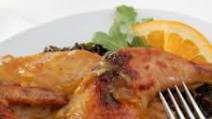 Slow Cooked Duck with Orange and Sherry Sauce Slow Cooked Duck with Orange and Sherry Sauce