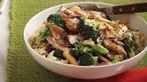 Pork stir-fry with broccoli and mushrooms Pork stir-fry with broccoli and mushrooms