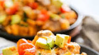 Easy Steak Enchilada Bake Easy Steak Enchilada Bake