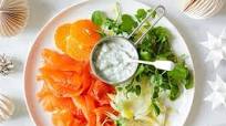 Citrus cured salmon Citrus cured salmon
