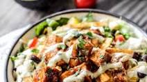 Chipotle BBQ Chicken Salad with Tomatillo Avocado Ranch Chipotle BBQ Chicken Salad with Tomatillo Avocado Ranch