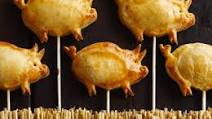 Mini pork pie pops parties and picnics Mini pork pie pops parties and picnics