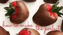 The Perfect Chocolate Covered Strawberries The Perfect Chocolate Covered Strawberries