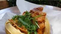 Sweet and Spicy Chicken Waffle Sandwich Sweet and Spicy Chicken Waffle Sandwich