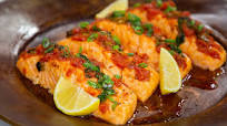 Salmon Braised in Tomato Sauce (Salmon Chraimeh) Recipe Salmon Braised in Tomato Sauce (Salmon Chraimeh) Recipe