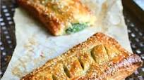 Spinach Puff Pastry Rolls with Feta & Ricotta Spinach Puff Pastry Rolls with Feta & Ricotta