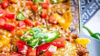 Beef Taco Casserole Beef Taco Casserole