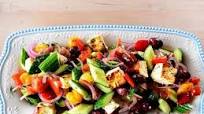 Roasted Greek Salad Roasted Greek Salad