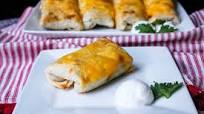 Baked Beef Chimichangas Baked Beef Chimichangas