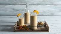 Peach hummus shake Peach hummus shake