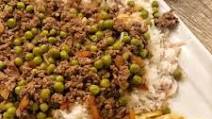 Brazilian Meat Sauce With Rice & Fries Brazilian Meat Sauce With Rice & Fries
