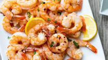 Air Fryer Garlic Shrimp with Lemon Air Fryer Garlic Shrimp with Lemon