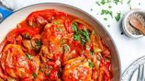 Chicken Basquaise Chicken Basquaise