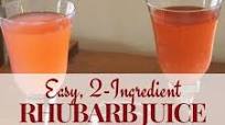 Easy Rhubarb Juice Recipe Easy Rhubarb Juice Recipe