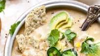 Creamy White Bean Enchilada Soup Creamy White Bean Enchilada Soup