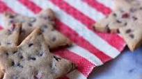 Chocolate Chip Roll-Out Cookies with Dried Cranberries Chocolate Chip Roll-Out Cookies with Dried Cranberries