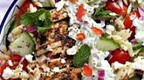 Greek Chicken Orzo Power Bowls Greek Chicken Orzo Power Bowls