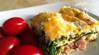 Ham, Spinach, and Mozza Casserole Ham, Spinach, and Mozza Casserole