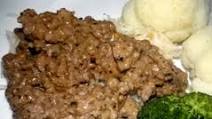 Hamburger & Cream of Mushroom Soup Over Rice Hamburger & Cream of Mushroom Soup Over Rice