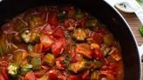 Okra and Tomatoes Okra and Tomatoes