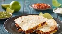 Easy Baked Beef, Bean and Corn Quesadillas Easy Baked Beef, Bean and Corn Quesadillas