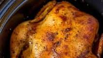 Slow Cooker Rotisserie Chicken Slow Cooker Rotisserie Chicken